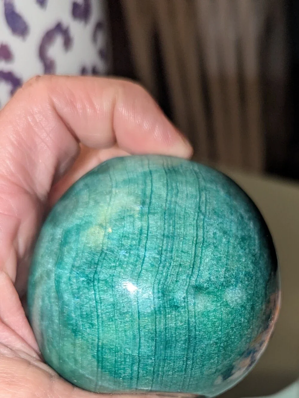 Untested. Possible Amazonite ?  15.1 Gms